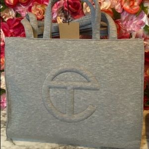 Ugg Telfar Fleece Shopper Bag-Medium